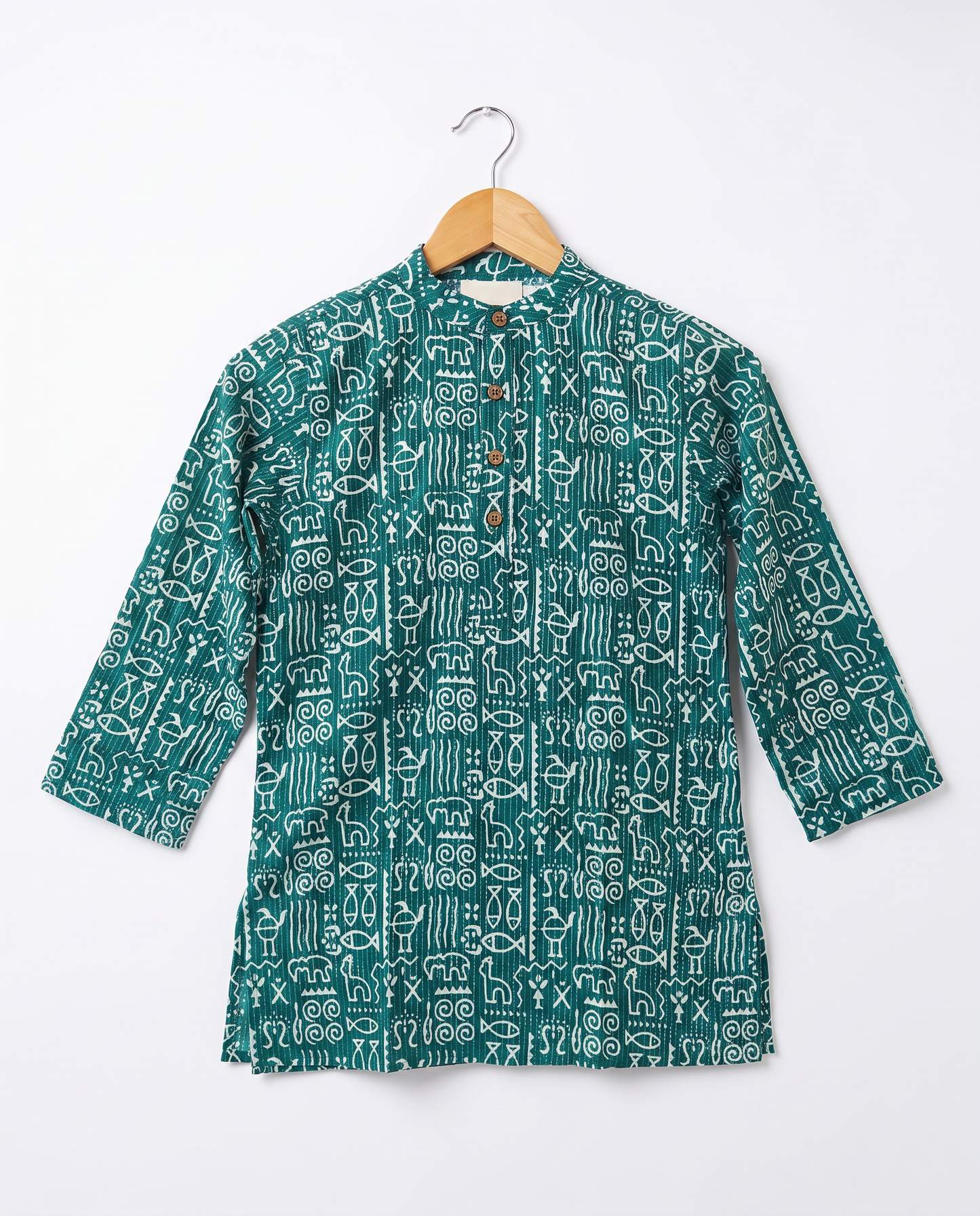 अBIR Hariyali Utsav Long Kurta for Boys