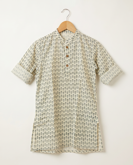 अBIR Hariyali Grove Kurta for Boys