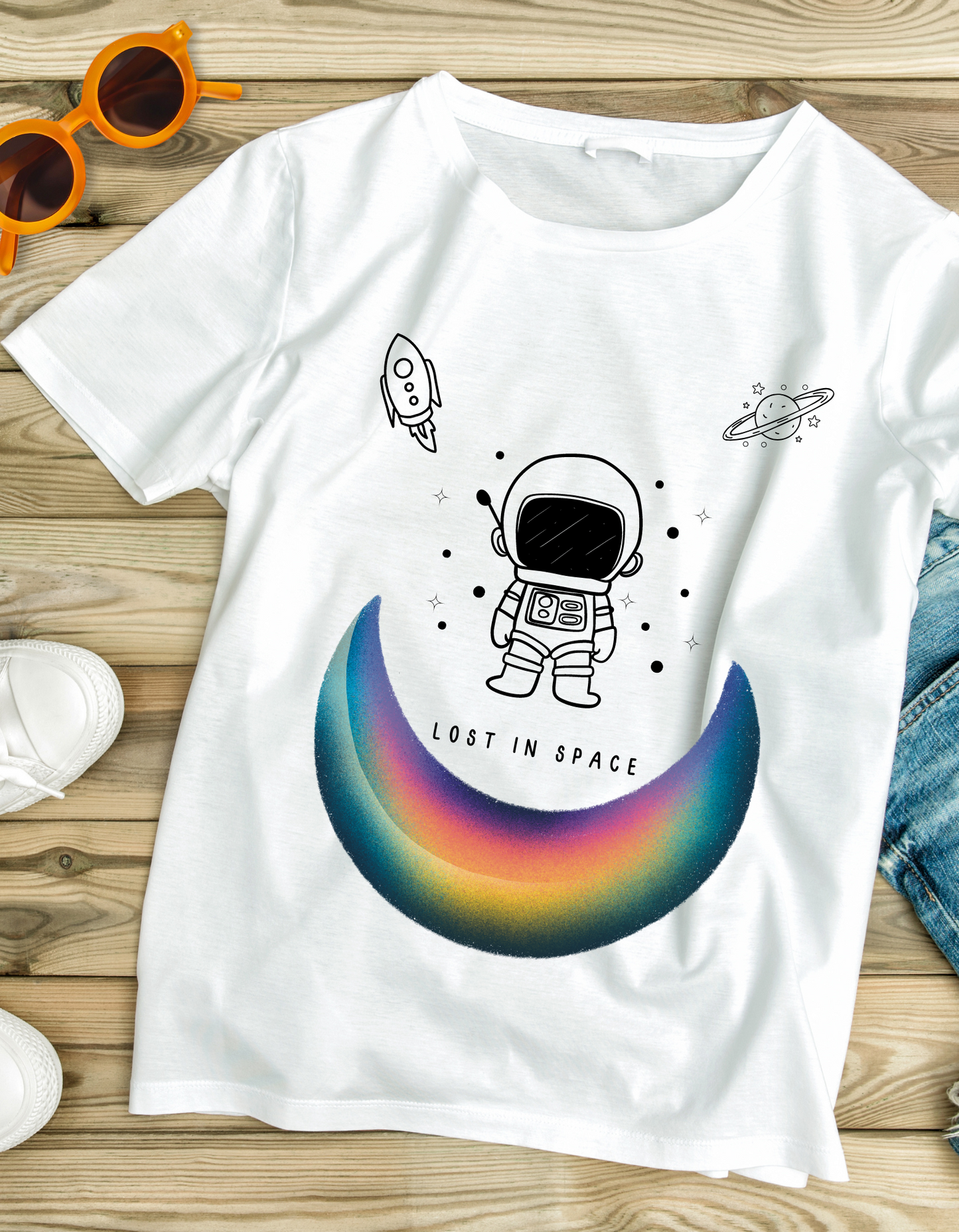 Lost in Space - White