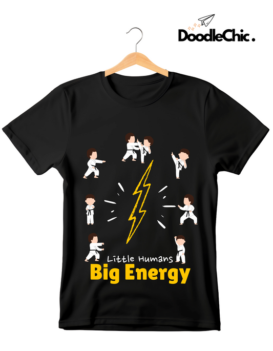 Little Humans Big Energy - Black