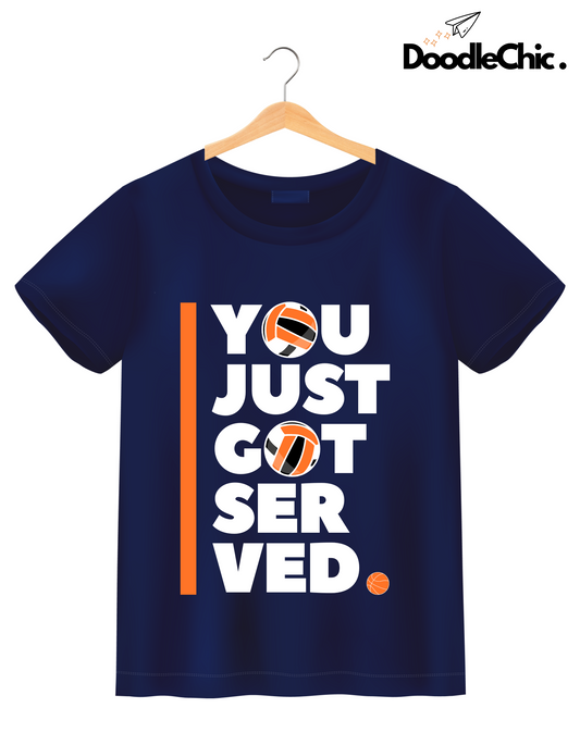 You Just Got Served - Navy Blue