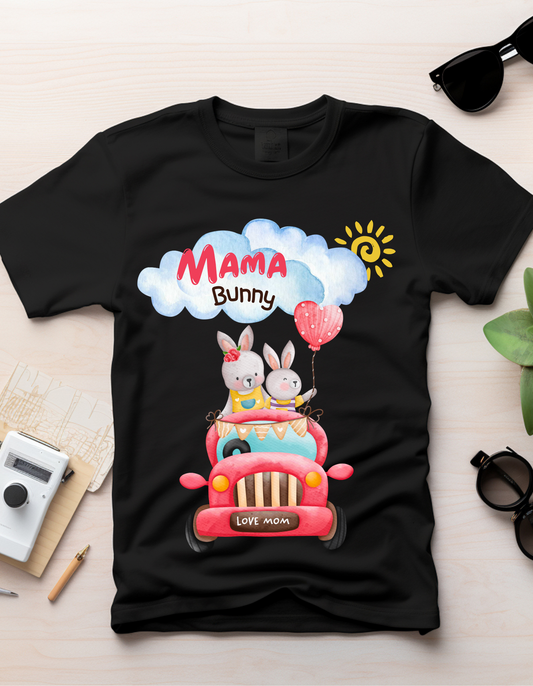 Mama Bunny Love - Black