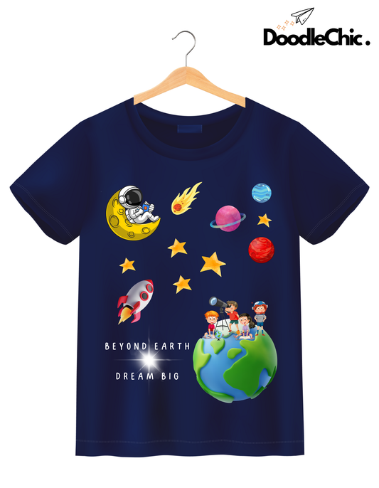 Beyond Earth Dream Big - Navy Blue