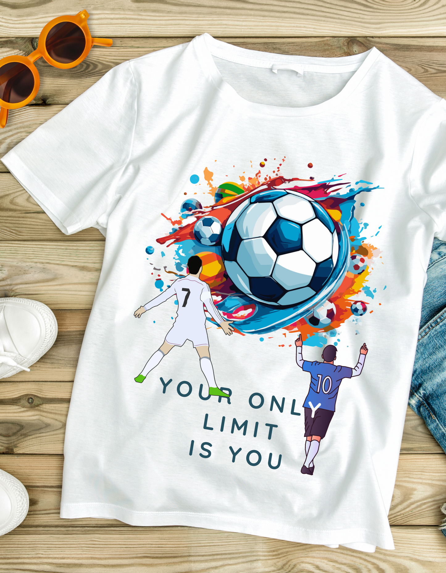 Soccer - Your Only Limit is You - White