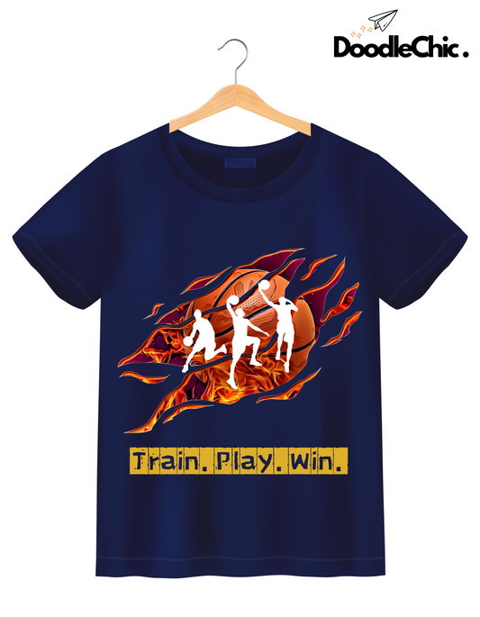 Train Play Win - Navy Blue