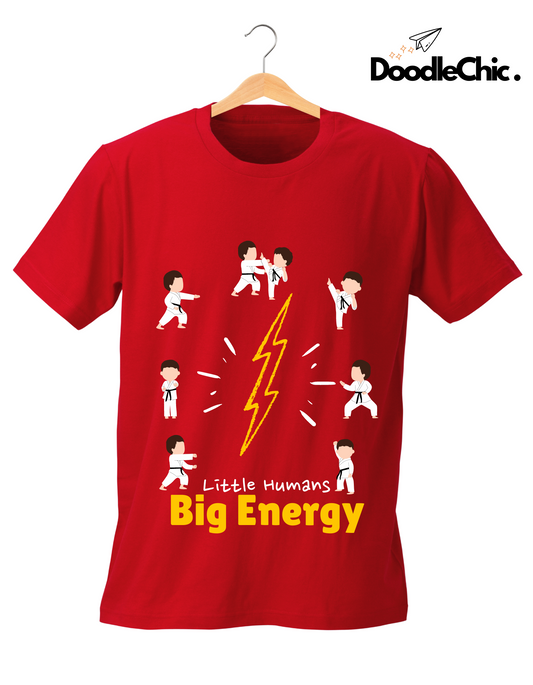 Little Humans Big Energy - Red