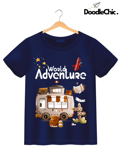 World Adventure - Navy Blue