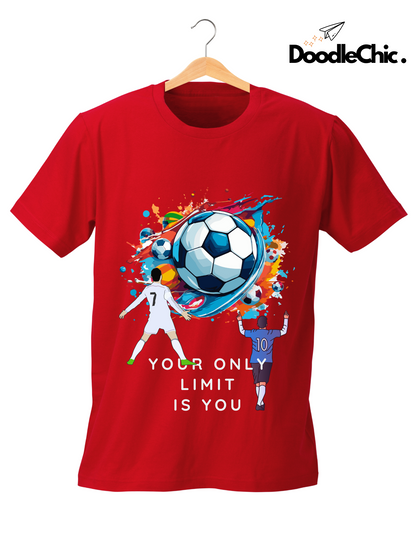 Soccer - Your Only Limit is You - Red