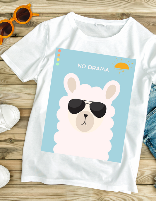 No Drama - White