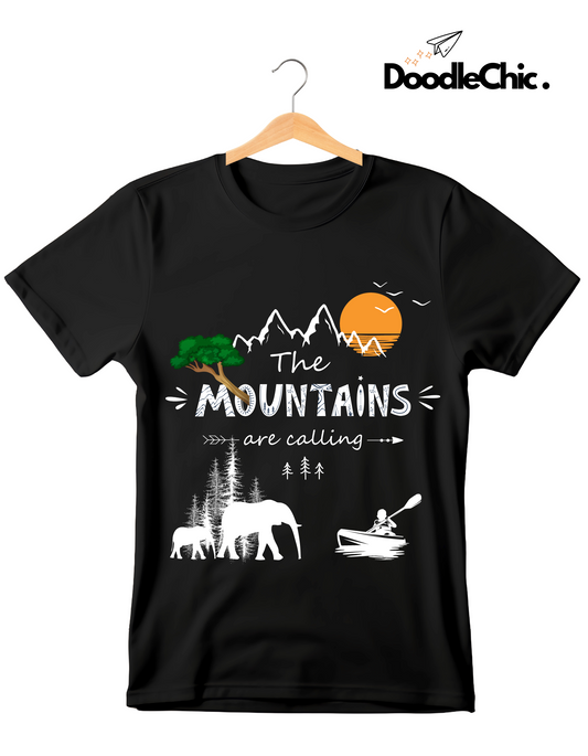 Mountains are Calling - Black
