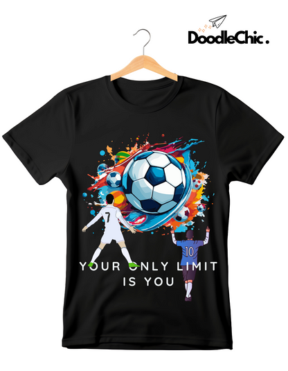 Soccer - Your Only Limit is You - Black