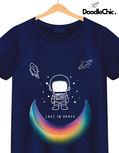 Lost in Space - Navy Blue