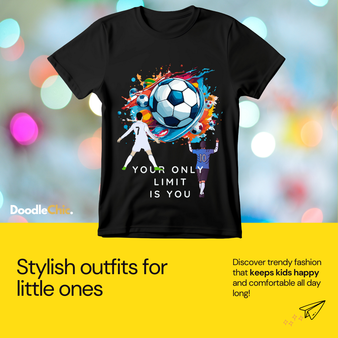 Soccer - Your Only Limit is You - Black