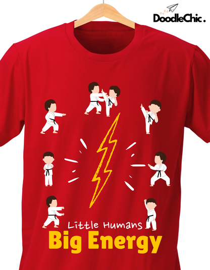 Little Humans Big Energy - Red