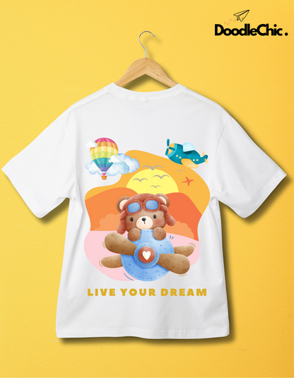Live Your Dream - White