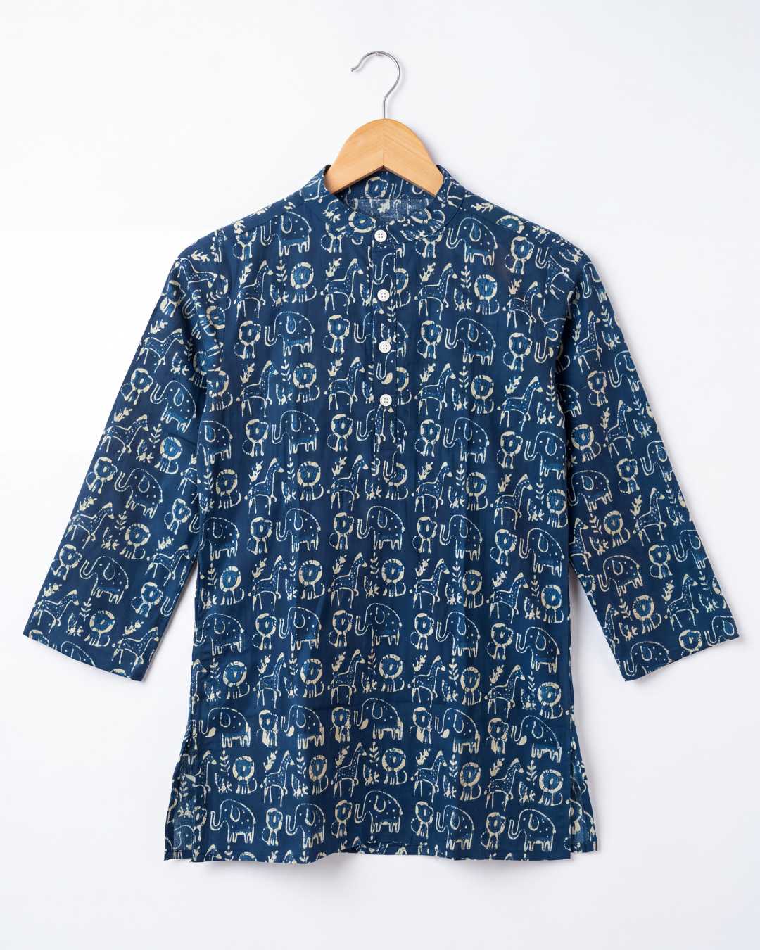 अBIR Neel Van Kahani Long Kurta for Boys