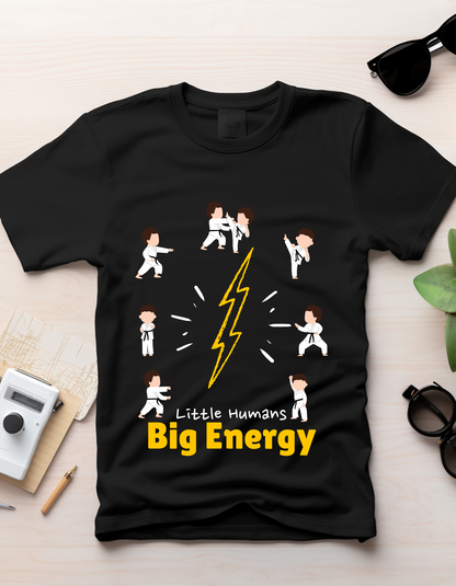Little Humans Big Energy - Black