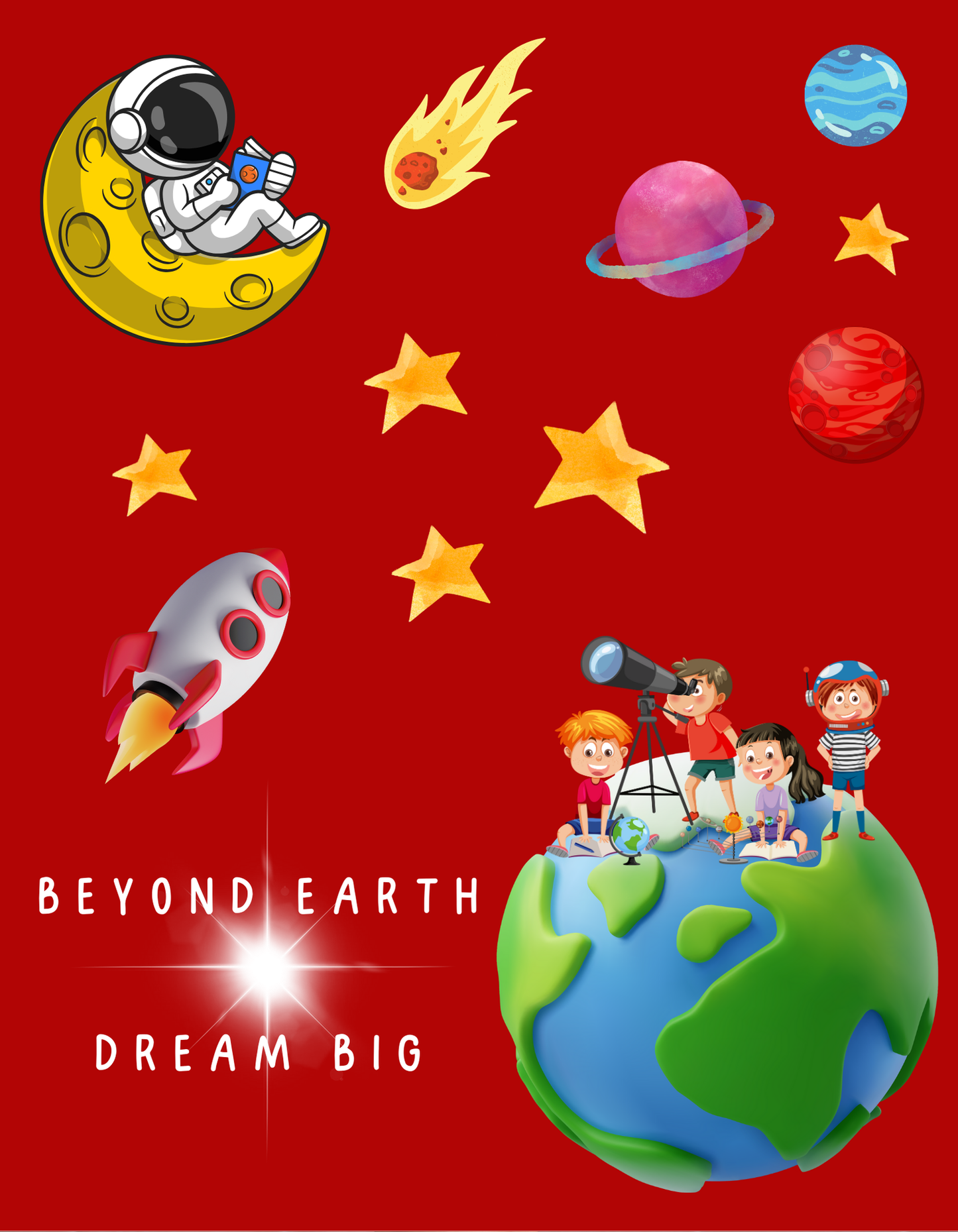 Beyond Earth Dream Big - Red