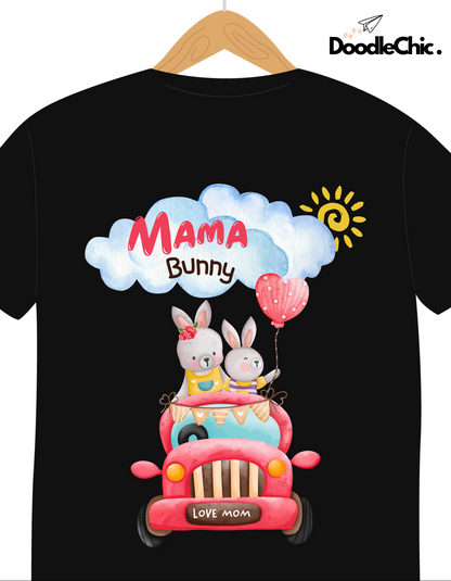 Mama Bunny Love - Black