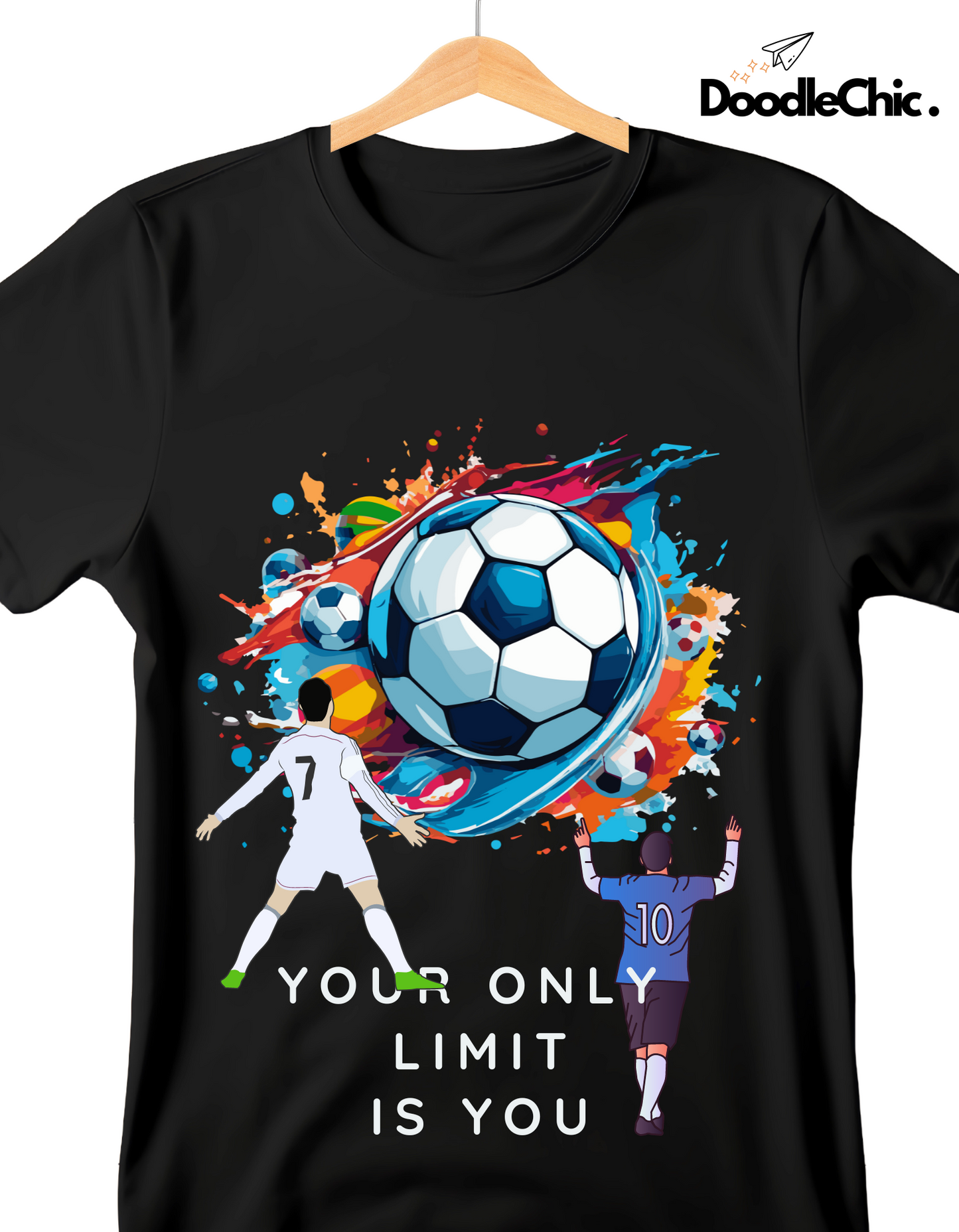 Soccer - Your Only Limit is You - Black