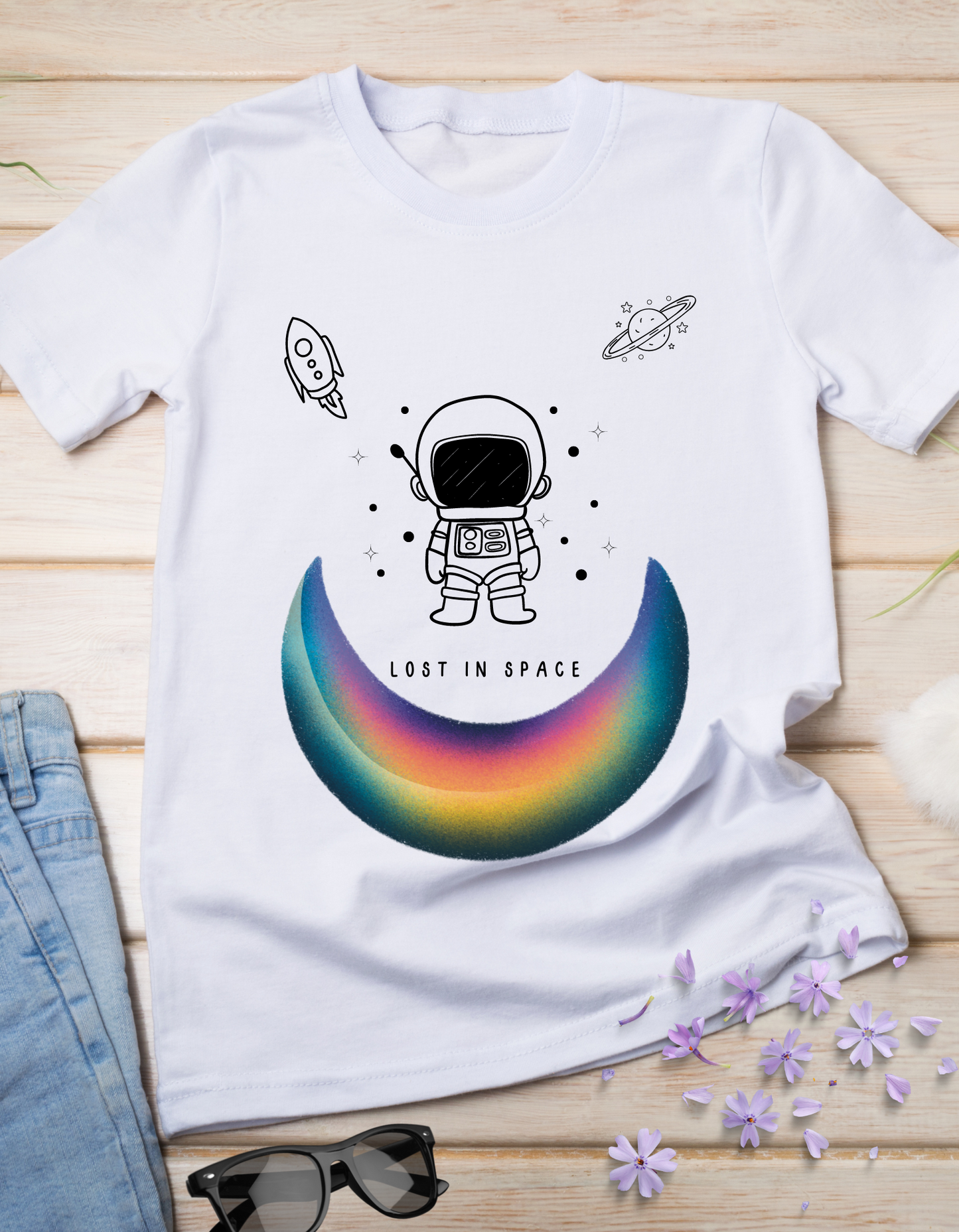 Lost in Space - White