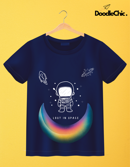 Lost in Space - Navy Blue