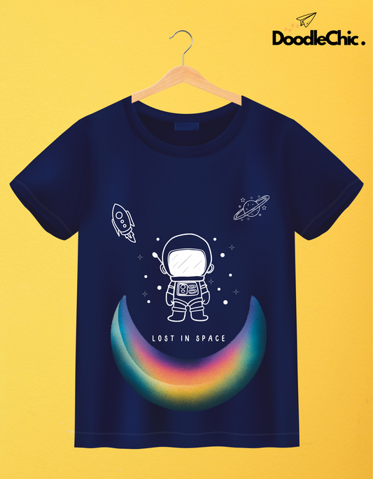 Lost in Space - Navy Blue