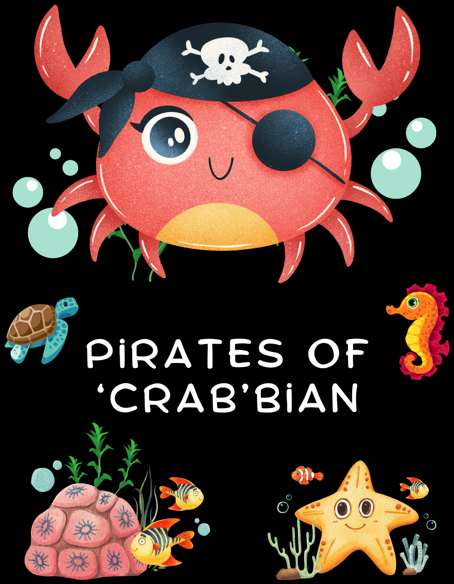 Pirates of 'Crab'bian - Black
