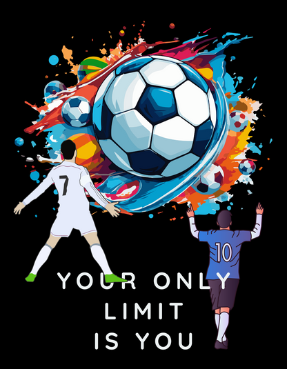 Soccer - Your Only Limit is You - Black
