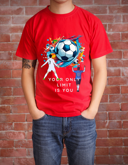 Soccer - Your Only Limit is You - Red