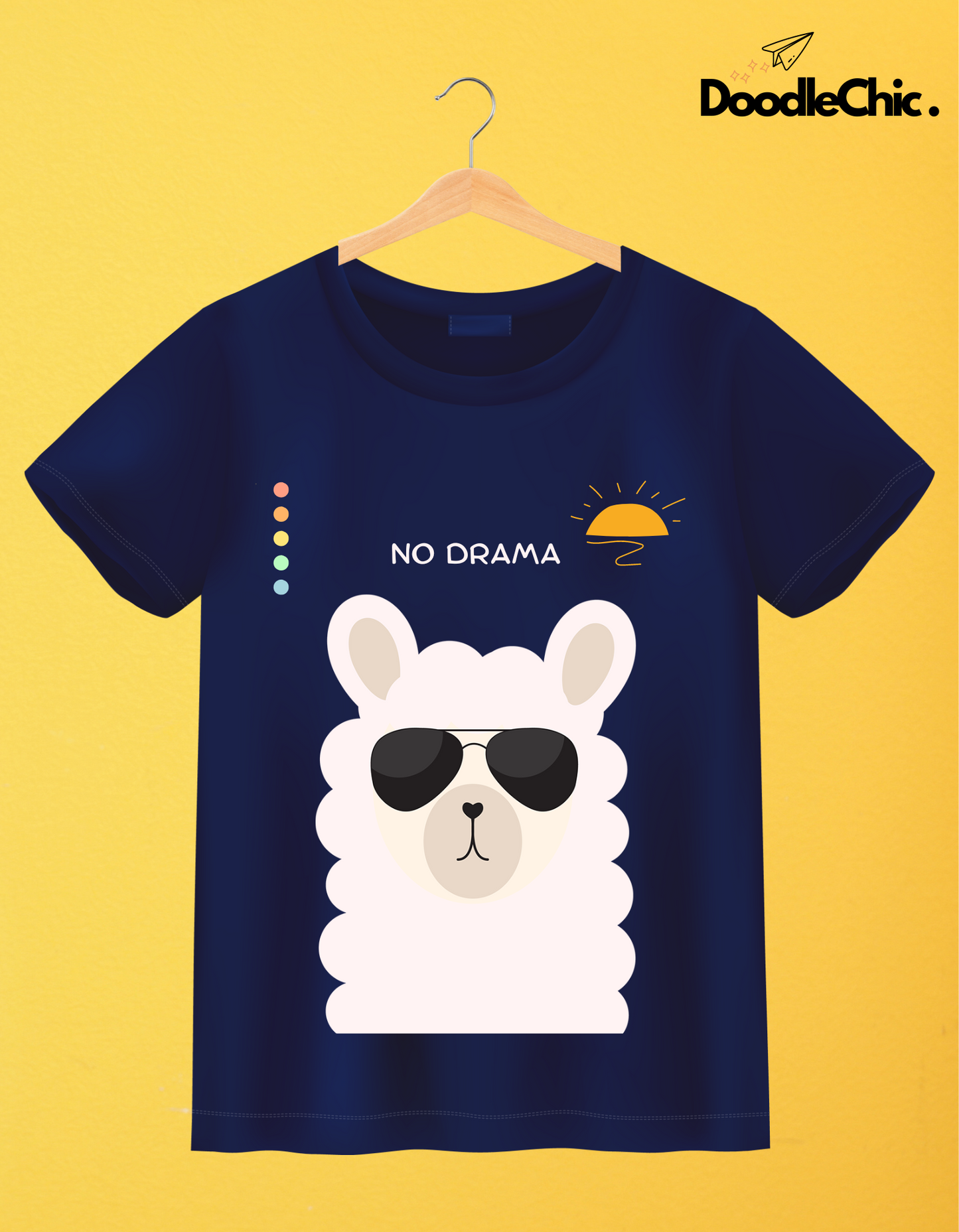 No Drama - Navy Blue