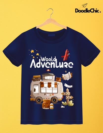 World Adventure - Navy Blue