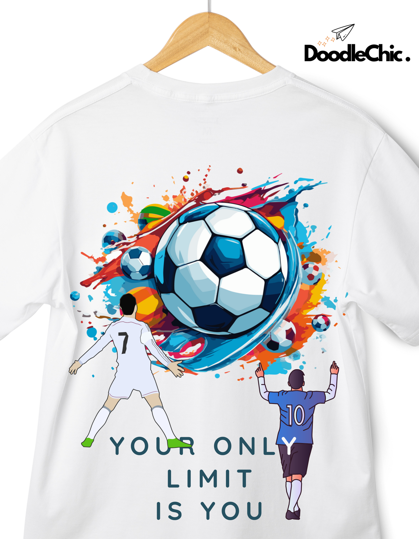Soccer - Your Only Limit is You - White