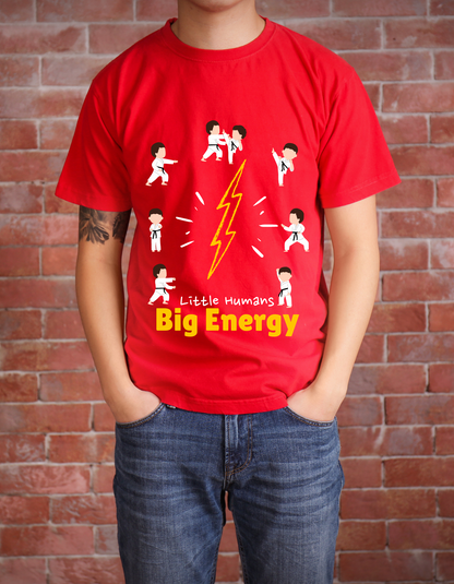 Little Humans Big Energy - Red