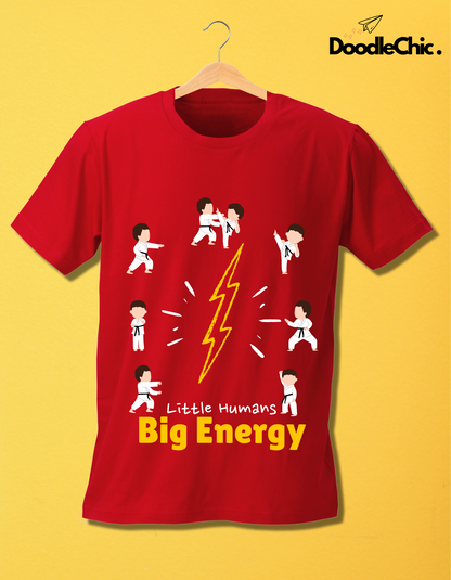 Little Humans Big Energy - Red