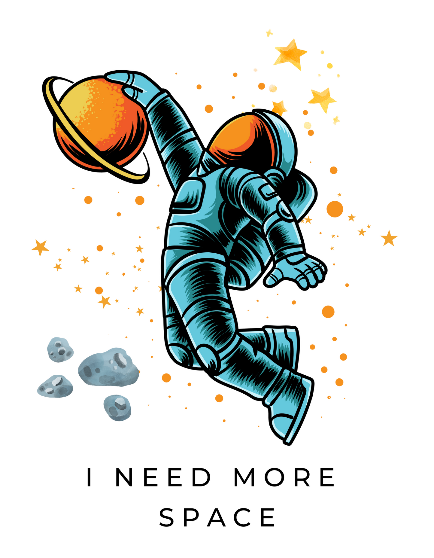 Need More Space - White