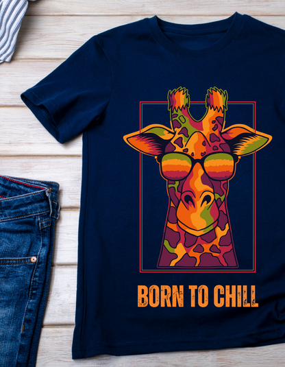 Born to Chill - Navy Blue