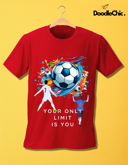 Soccer - Your Only Limit is You - Red