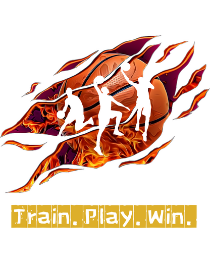 Train Play Win - White