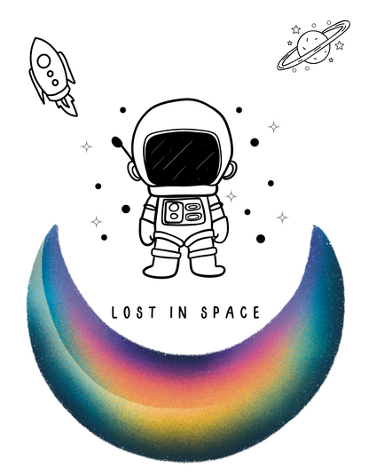 Lost in Space - White