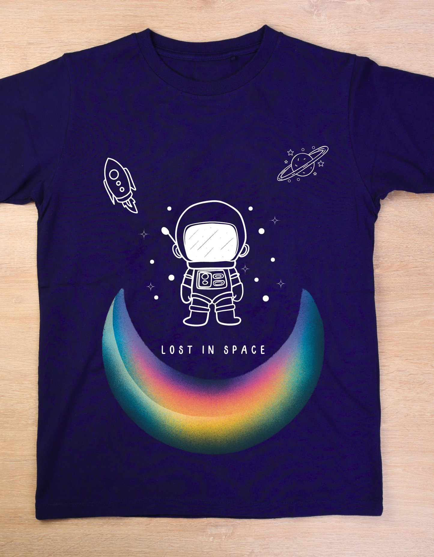 Lost in Space - Navy Blue