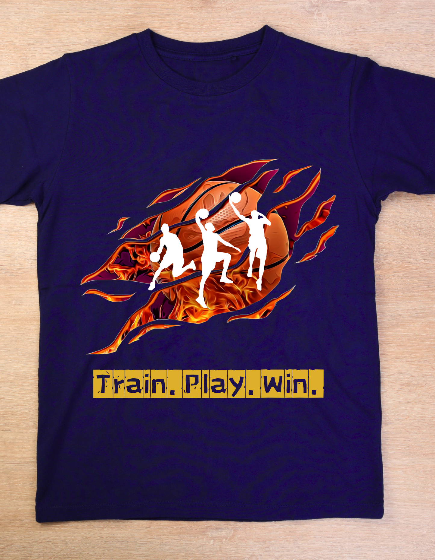 Train Play Win - Navy Blue