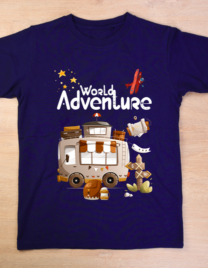 World Adventure - Navy Blue
