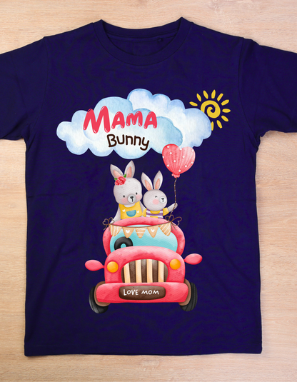 Mama Bunny Love - Navy Blue