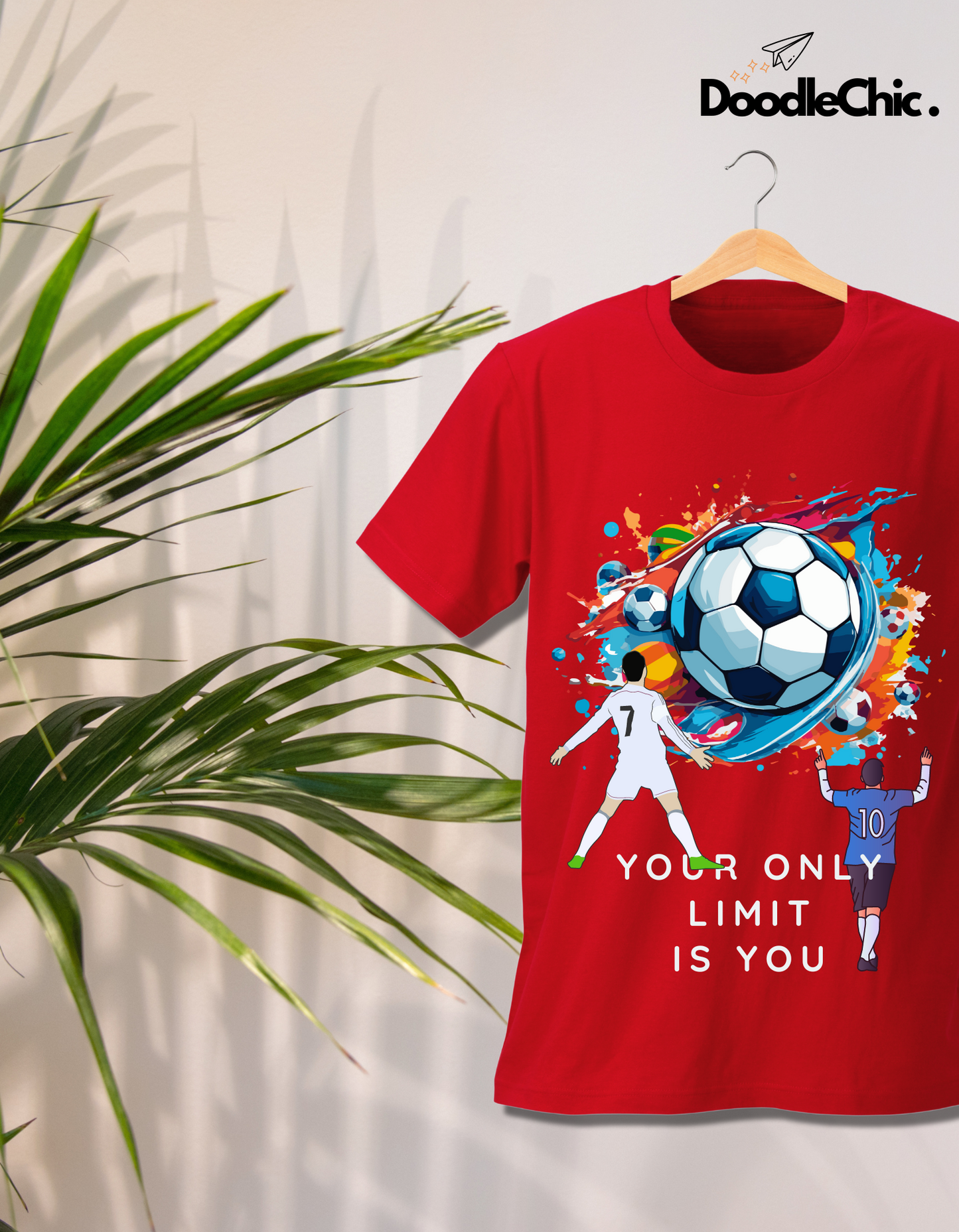 Soccer - Your Only Limit is You - Red