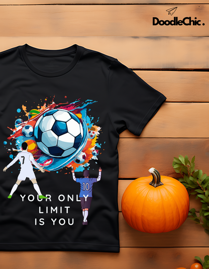 Soccer - Your Only Limit is You - Black