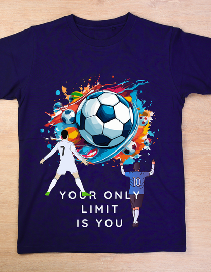 Soccer - Your Only Limit is You - Navy Blue