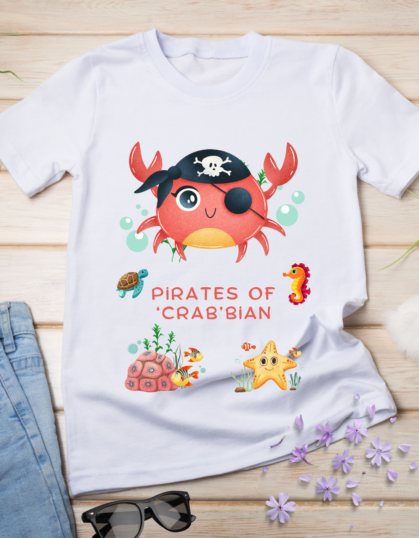 Pirates of 'Crab'bian - White