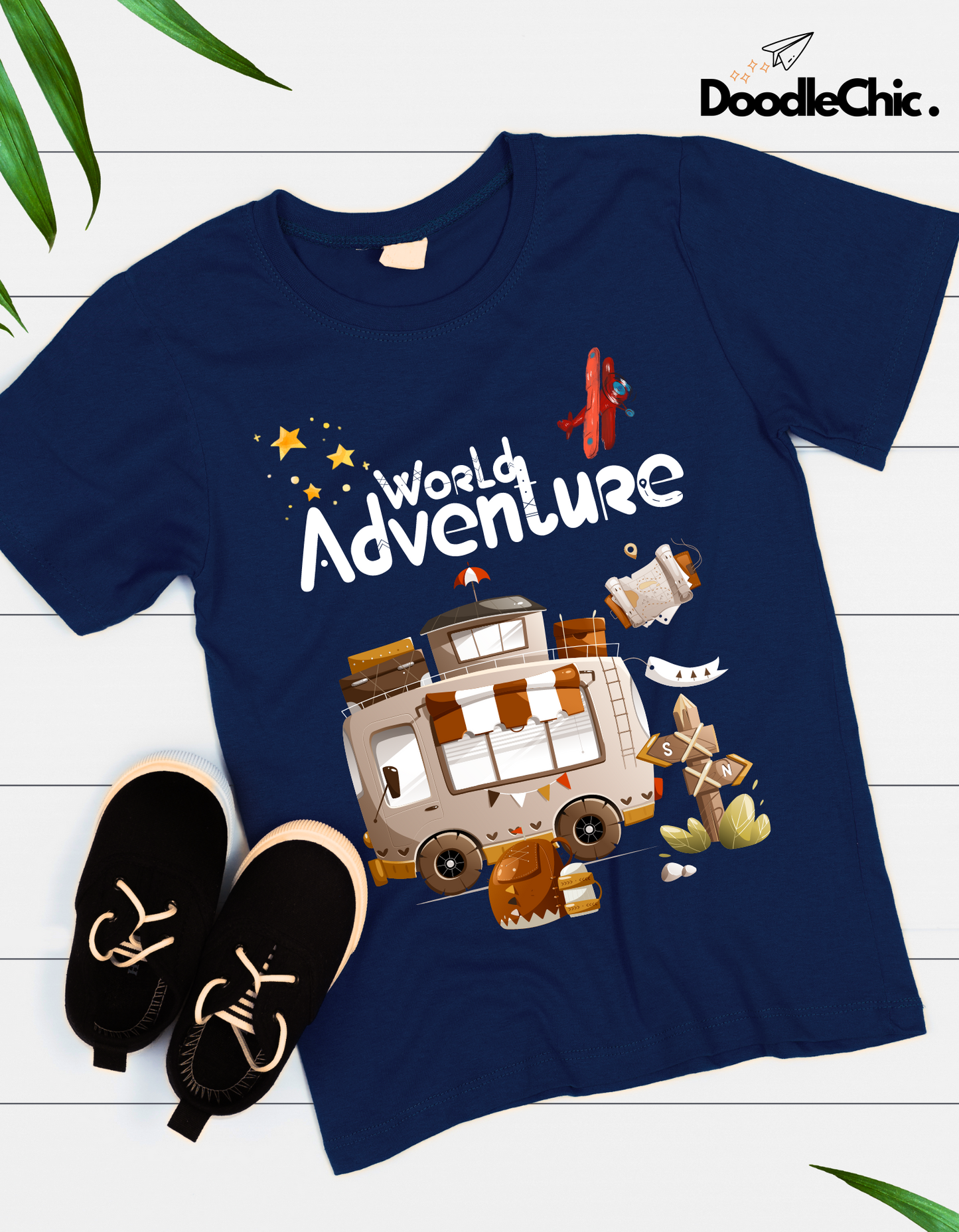 World Adventure - Navy Blue