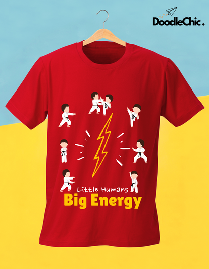Little Humans Big Energy - Red
